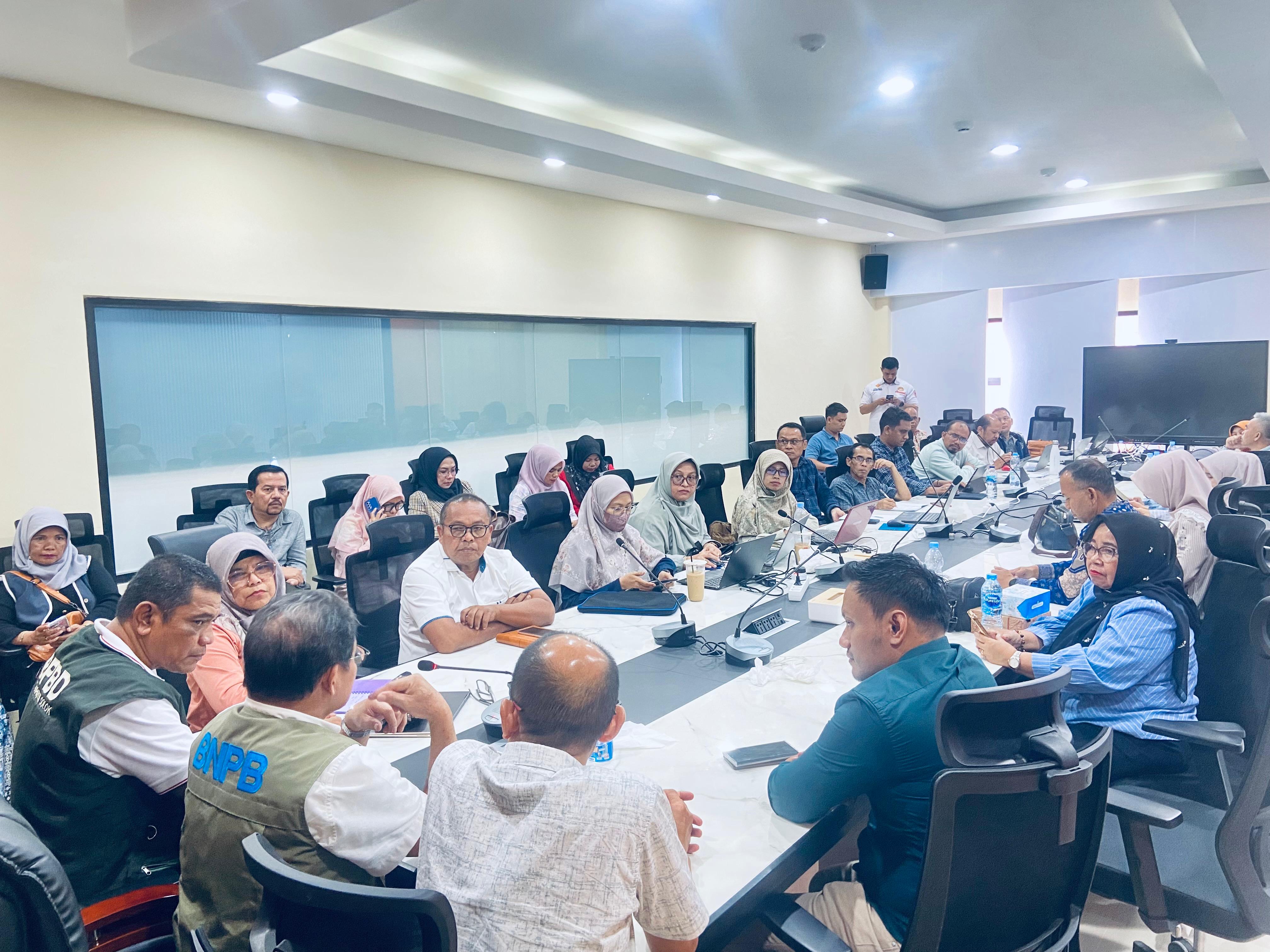 Pemkab Solok Sambangi Pusdalops Provinsi Sumatera Barat, Ajukan Dokumen R3P Penanggulangan Bencana