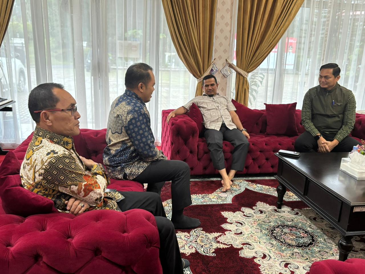 Kepala BNN Kabupaten Solok Temu Ramah dengan Wabup Solok : Perkuat Sinergi P4GN