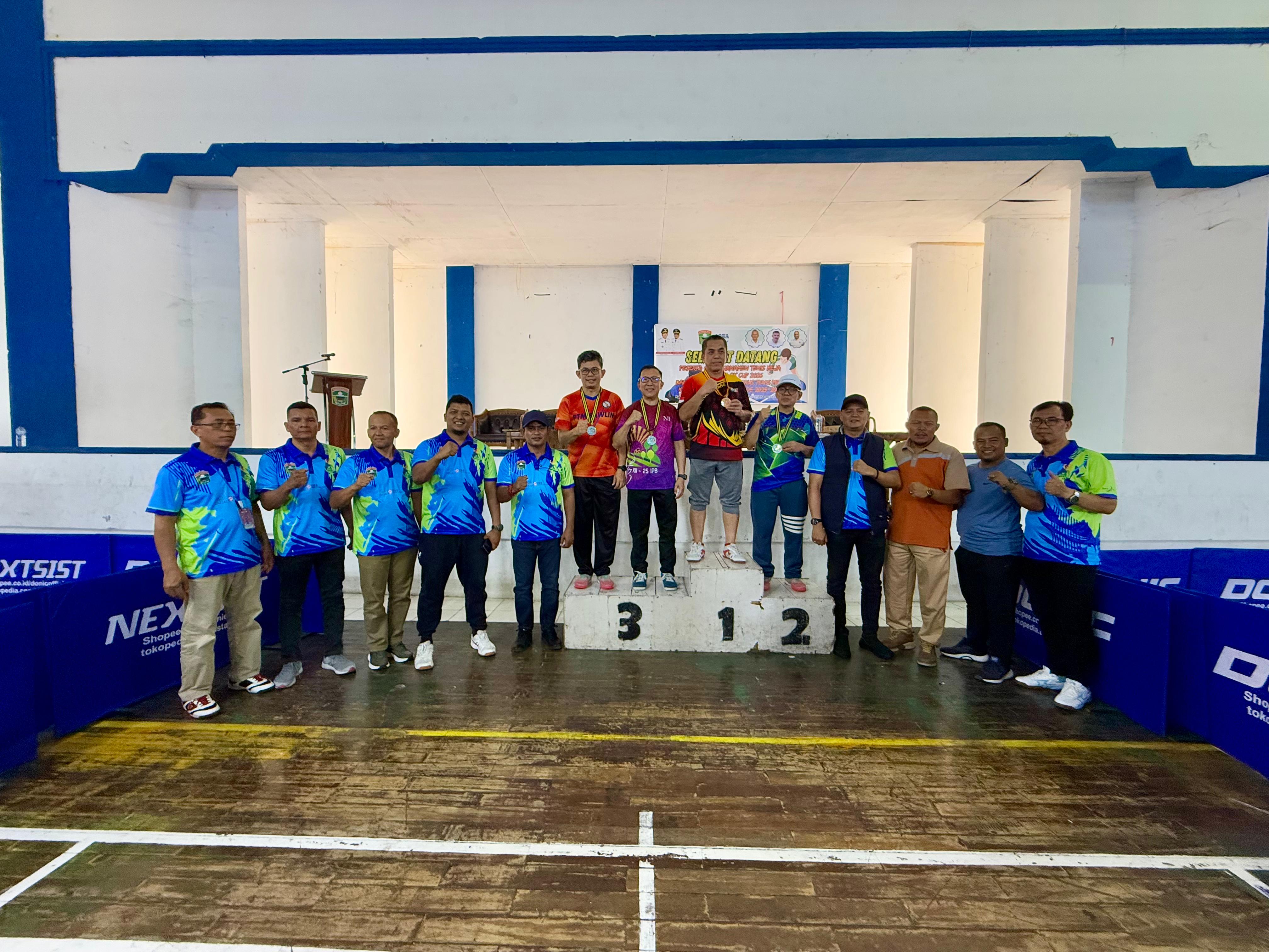 Penutupan Open Turnamen Tenis Meja Bupati Solok Cup 2026, Bupati Tekankan Sportivitas dan Kebersamaan