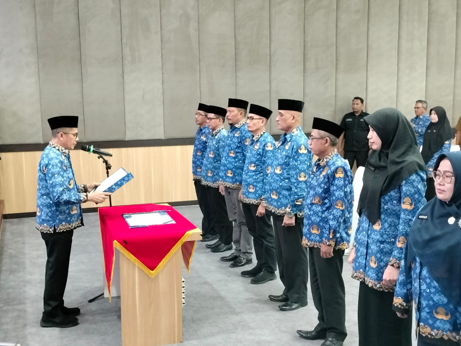 Pengukuhan Dewan Pengurus Antar Waktu Korpri Kabupaten Solok Masa Bakti 2023–2028