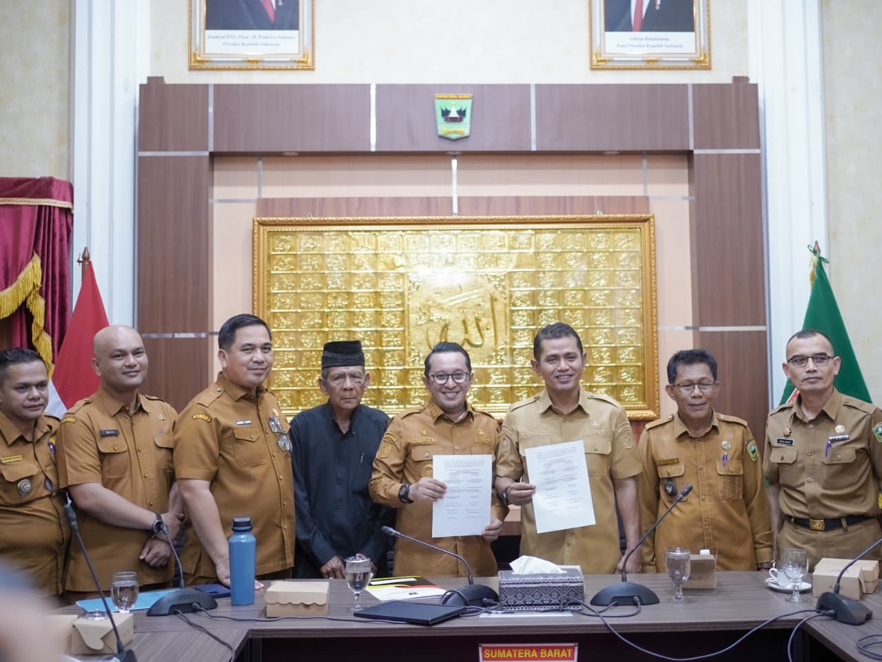 Bupati Solok Hadiri Fasilitasi Penetapan Batas Wilayah Kabupaten Solok dan Kabupaten Tanah Datar
