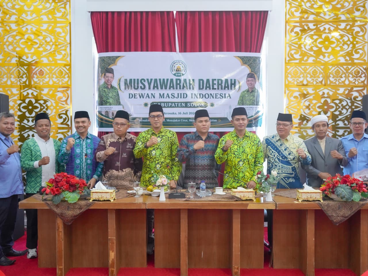 Bupati Solok Buka Rapat Koordinasi dan Musda DMI Kabupaten Solok, Dipercaya Nahkodai DMI Kabupaten Solok