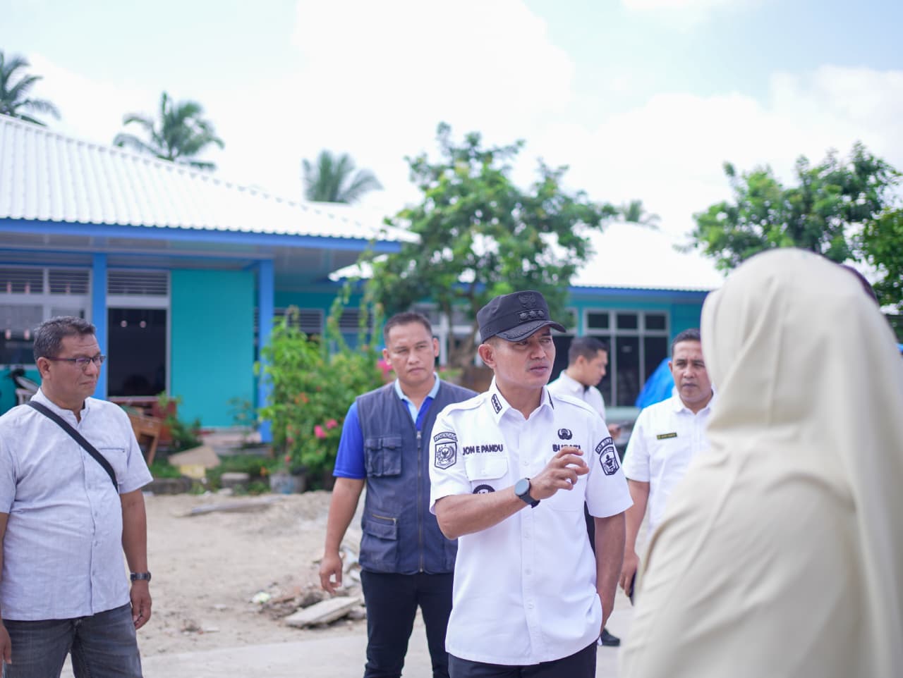 ‎Bupati Solok Tinjau Progres Revitalisasi SMPN 1 Kubung, Pengerjaan Capai 67 Persen