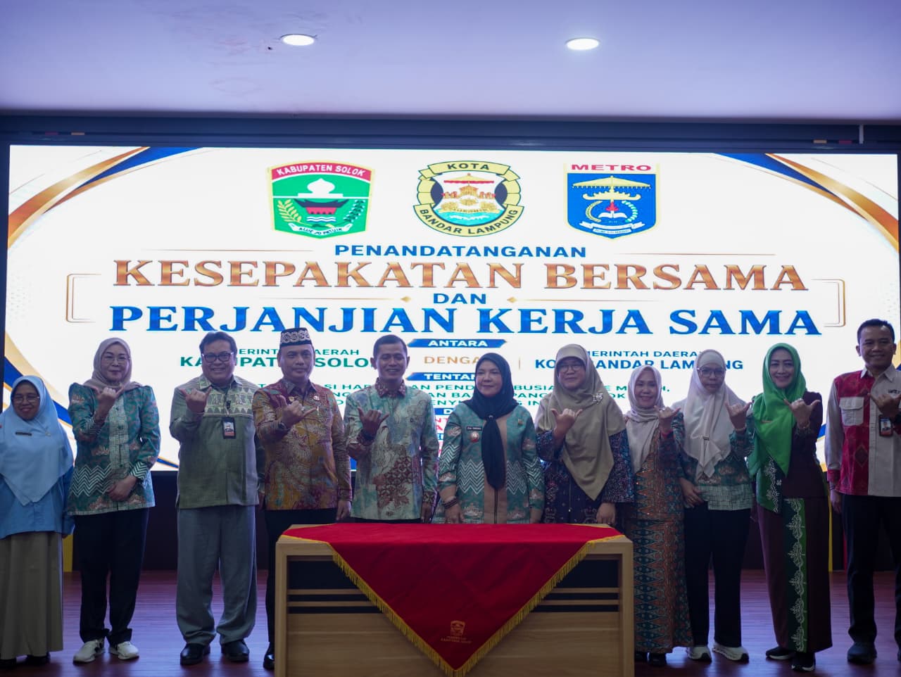 Pemkab Solok Perkuat Kerja Sama dengan Kota Bandar Lampung dan Kota Metro untuk Jaga Stabilitas Pangan dan Pengendalian Inflasi