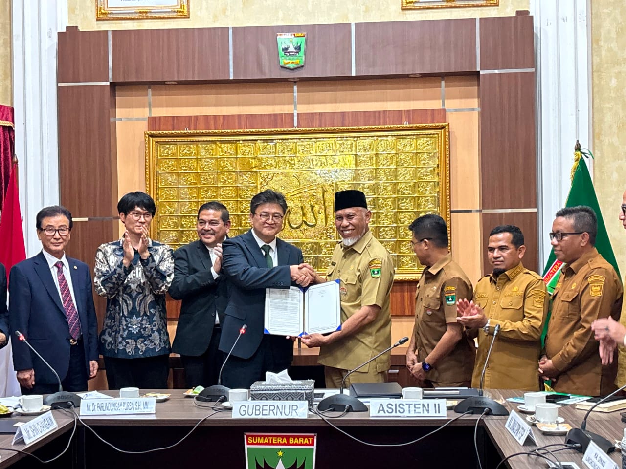Wabup Solok H. Candra Buka Peluang Investasi Hijau Bersama Delegasi Korea, Dorong Teknologi Lingkungan untuk Masa Depan Kabupaten Solok