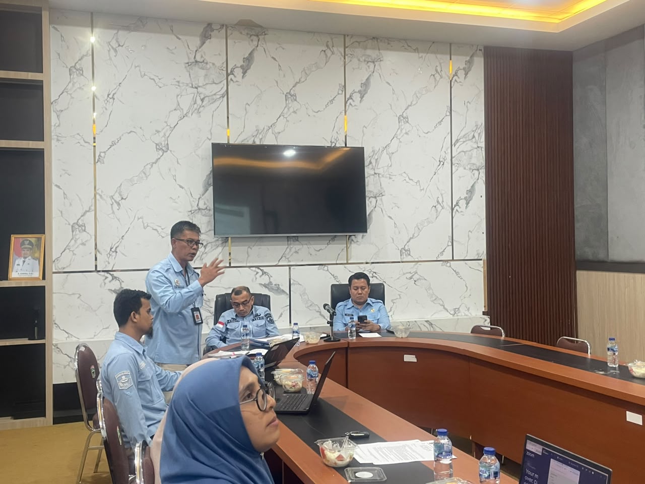 Disdukcapil Kabupaten Solok Jalani Penilaian Zona Integritas Menuju WBK oleh TPN KemenPANRB