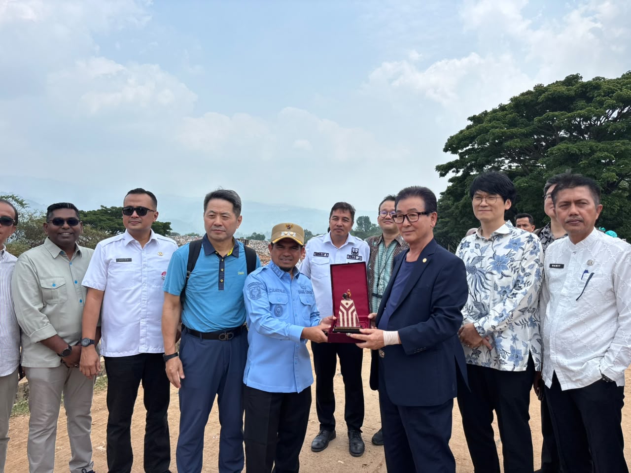 Korea Lirik Investasi Hijau di Solok, Wabup Ajak Delegasi Tinjau Langsung TPA Regional